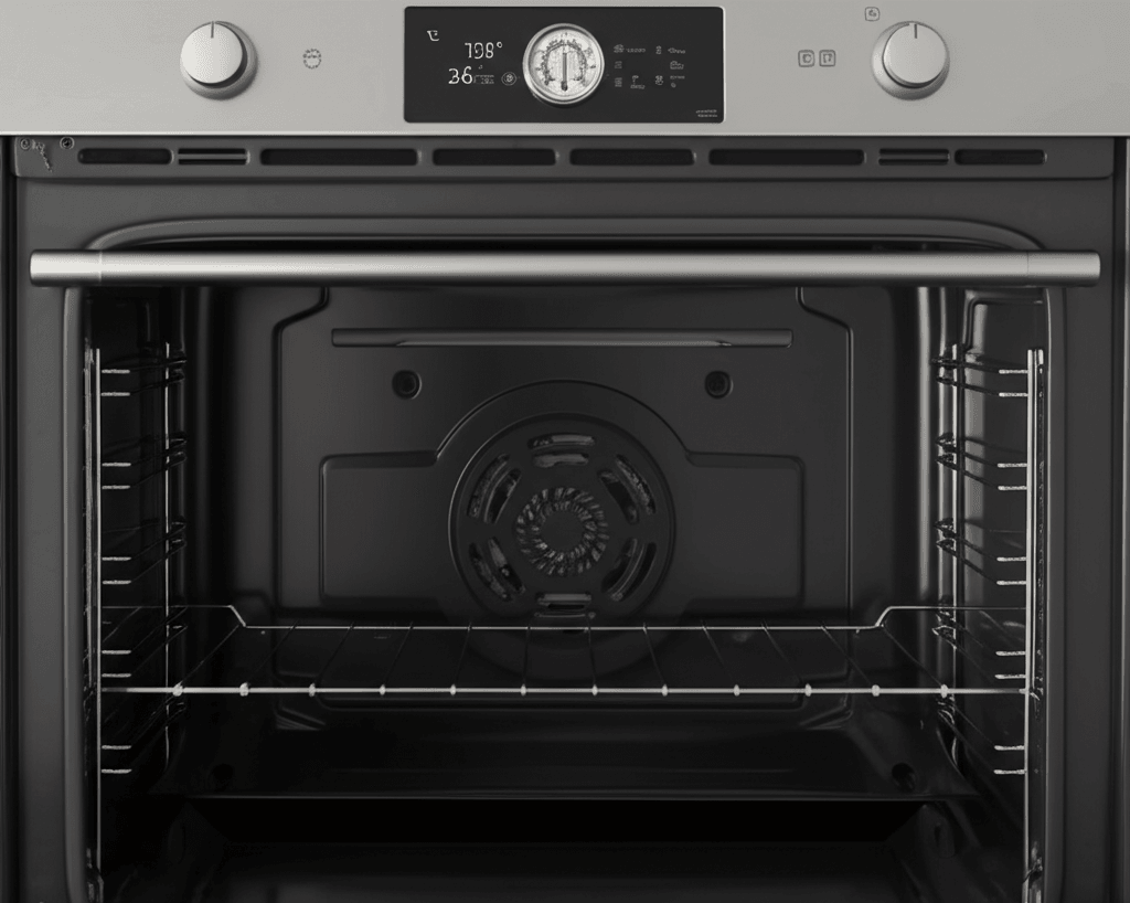 Oven thermometer showing temperature discrepancy from oven setting