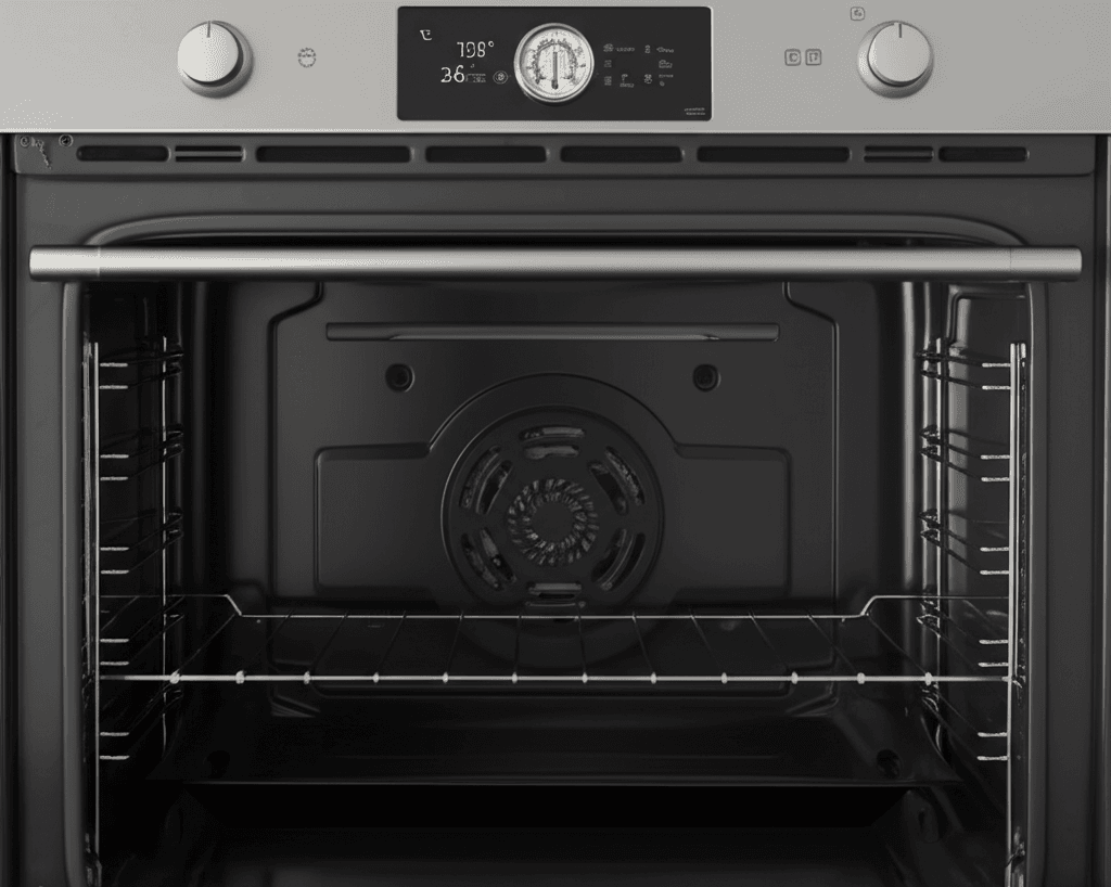 Oven thermometer showing temperature discrepancy from oven setting
